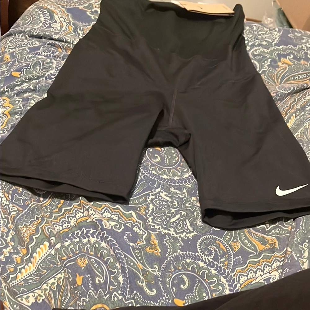Nike Black Maternity Performance Shorts